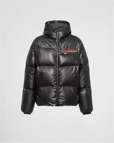 prada puffer anorak|prada light re nylon puffer.